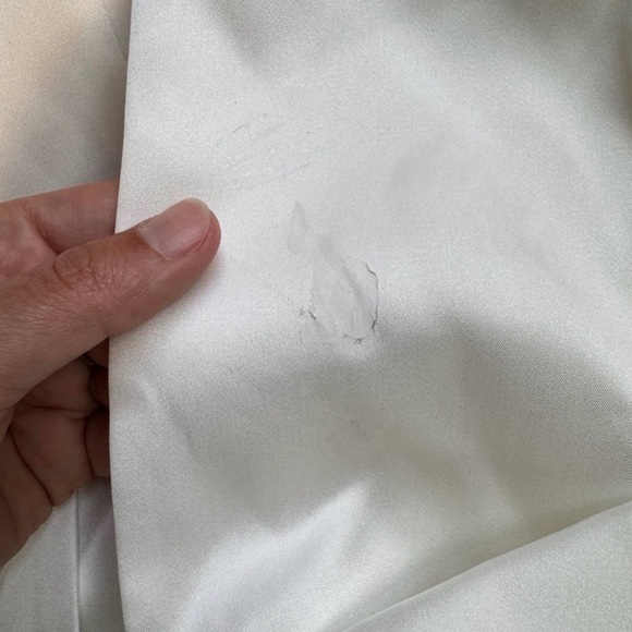 NWT Sandro Passy Bow Crop Top Size 1 — Designer Satin (Defect) - Picture 10 of 11